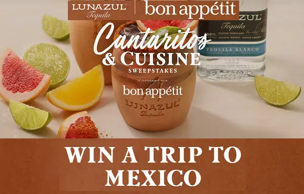 Lunazul's Cantarito & Cuisine Giveaway: Win A Tequila Distillery Tour & $400 Gift Card