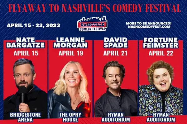 Trip To Nashville Comedy Festival Giveaway