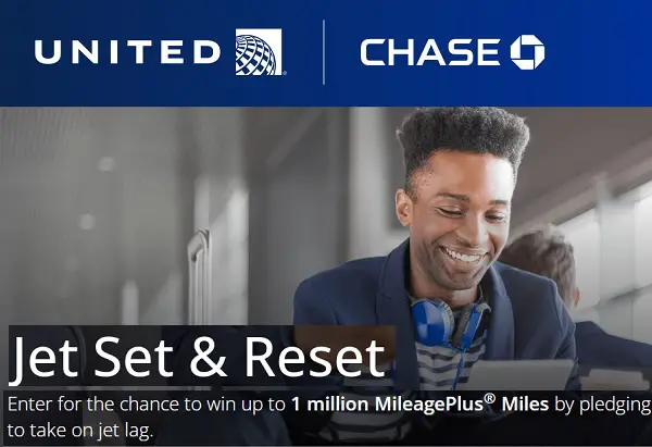United Airlines Miles Giveaway: Win 1 Million Free Air Miles & 1-Year Jet Lag App Subscription