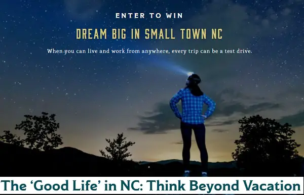 Visit NC Dream Big Vacation Giveaway: Win Free Airbnb Vouchers, Gift Cards & More
