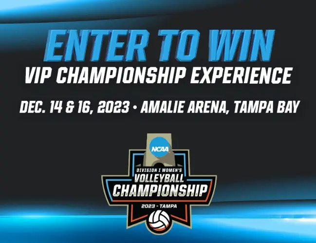 NCAA Women’s Volleyball Giveaway: Win Free Tickets & $500 Gift Card