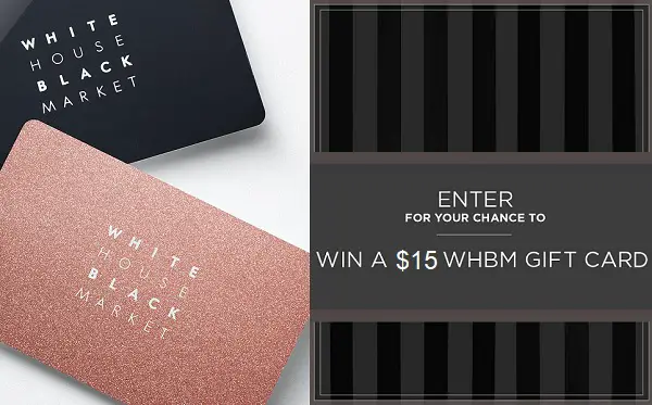 AARP $15 White House Black Market Gift Card Giveaway (125 Winners)