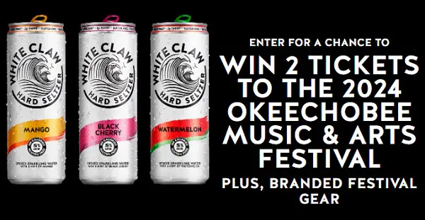 White Claw Music & Arts Festival 2024 Tickets Giveaway