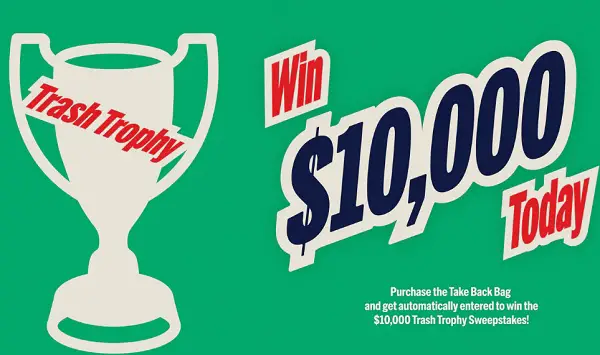 For Days $10K Trash Trophy Giveaway: Win Free Cash Prize of $10,000