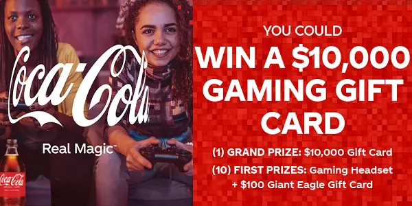 Coca-Cola Gaming Cave Giveaway: Win A $10,000 Gift Card