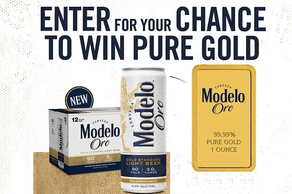 Modelo Oro See Gold Win Gold Giveaway: Win $2000 e-Check (5 Winners)