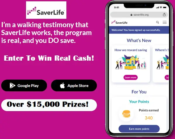 Saver Life Tax Instant Win Over $15,000 Free Cash Giveaway