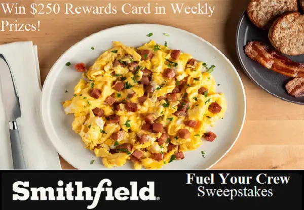 Win $250 Smithfield Prepaid Cards Giveaway (Weekly Prizes)