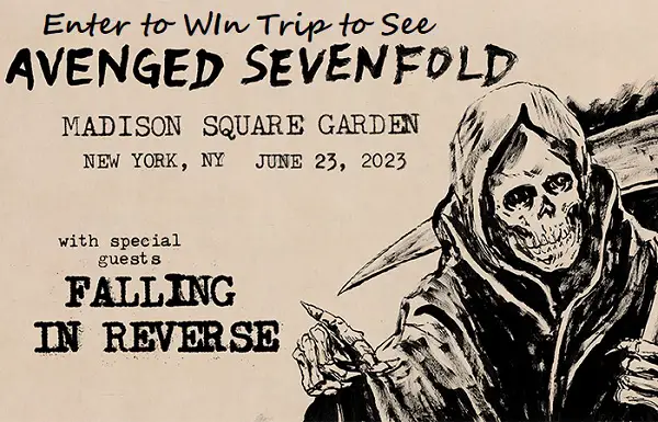 Win Tickets for Avenged Sevenfold Falling in Reverse Concert