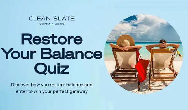 Restore Your Balance Giveaway: Win A Trip Of Your Choice