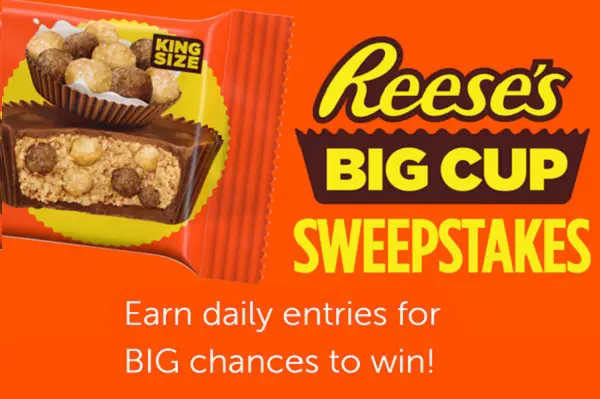 2023 Reese's Big Cup Sweepstakes: Win Free Yet Coolers & Tumblers (50 Winners)
