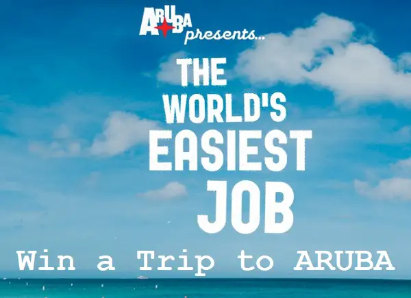 Weather forecast Job Contest: Win a Trip To Aruba