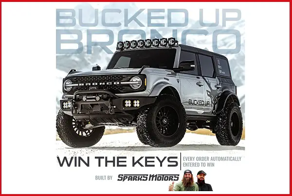 Bucked Up Bronco Giveaway: Win 2022 Ford Bronco & a Free Trip to Utah