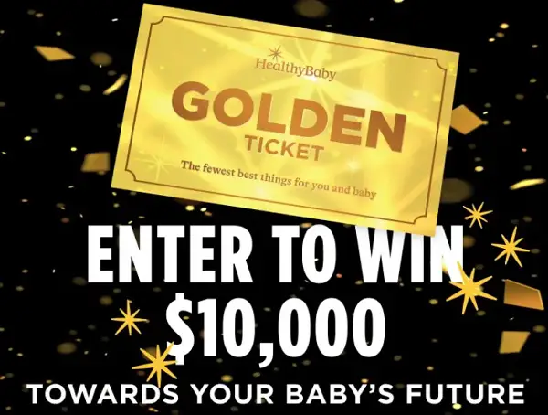 Healthy Baby Bright Future $10000 Cash Giveaway (5 Winners)