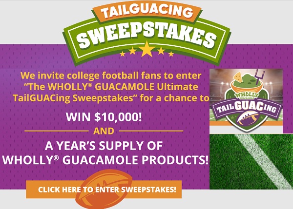 Win $10,000 Tailgate Cash Giveaway (Weekly Prizes)