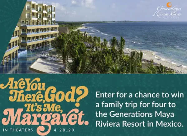 1-800-Flowers Family Vacation Giveaway: Win Free Trip to Mexico Generations Riviera Maya Resort