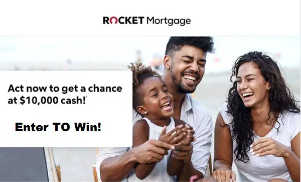 Quikly Rocket Mortgage Summer Cash Giveaway: Win up to $10,000 in Cash (5 Winners)