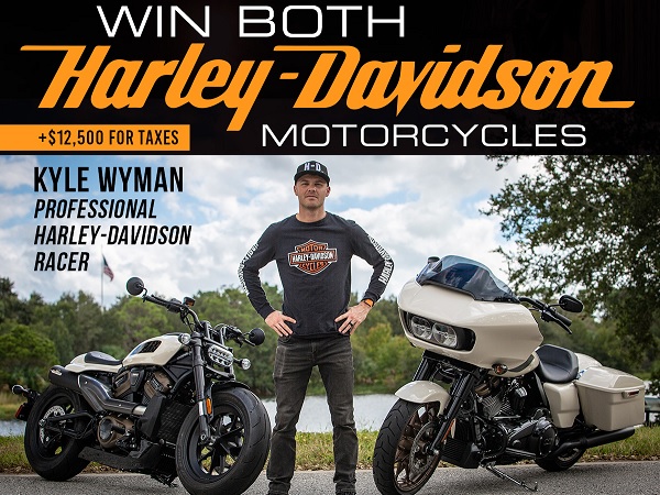 Harley-Davidson Bike Giveaway 2023