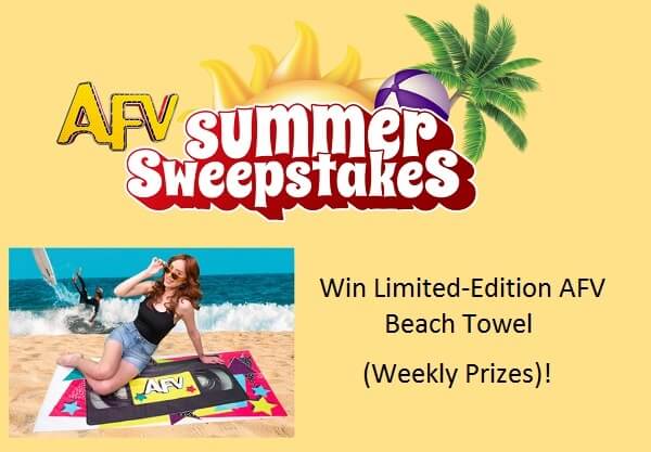 AFV Summer Giveaway: Win Limited-Edition Free Beach Towel (Weekly Prizes)