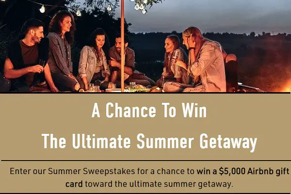 Black Box Airbnb Gift Card Giveaway: Win $5,000 Free Summer Getaway