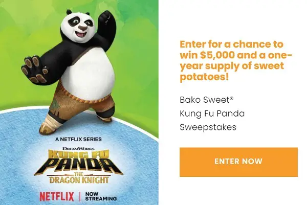 Bako Sweet Gift Card Giveaway: Win $5,000 & Free Bako Sweet Potatoes for a Year