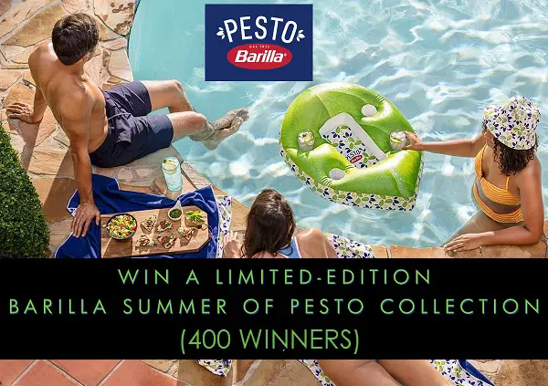 Win 1 of 400 Barilla Summer of Pesto Collections!