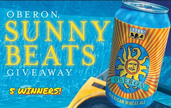 Bells Beer Sunny Beats 2023 Giveaway: Win Free Bluetooth Speakers by Oberon (5 Winners)