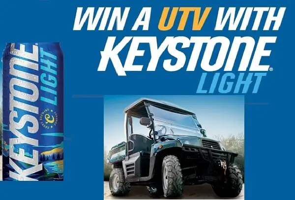 Bernicks Keystone Light UTV Sweepstakes: Win a Coleman UT400 Outfitter 400 UTV