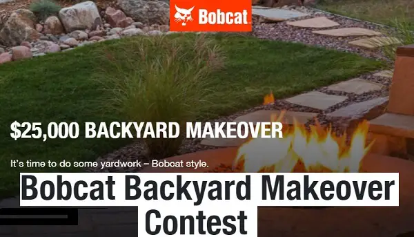 Bobcat Backyard Makeover Contest: Win $25,000 Free Backyard Décor & Outdoor Gear