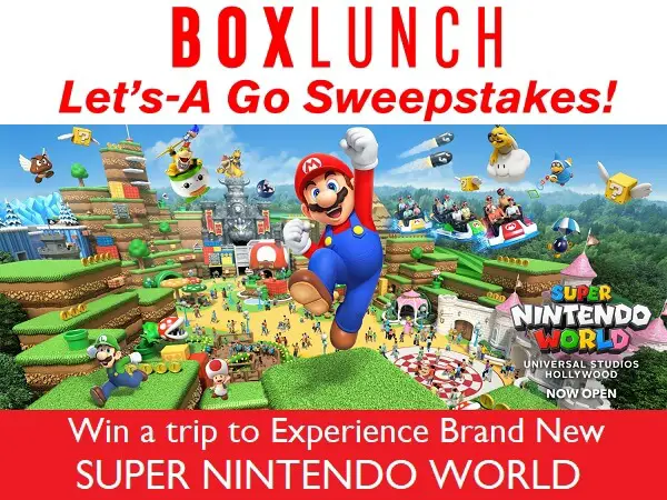 BoxLunch Let's-A Go Sweepstakes: Win Trip to Universal Studios Hollywood