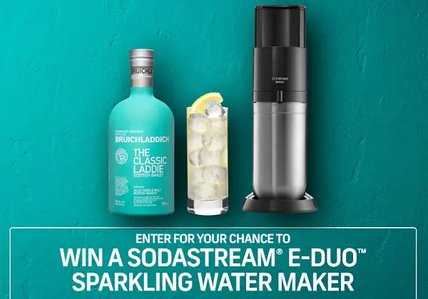 Win SodaStream E-Duo Sparkling Water Maker (50 Winners)