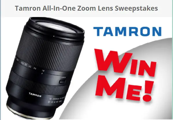 Tamron All-In-One Zoom Camera Lens Giveaway