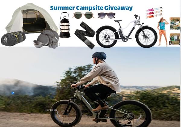 Win Free Camping Gear Giveaway for Summer Camp
