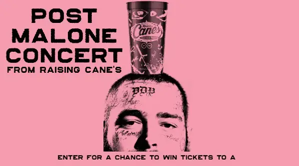Raising Cane’s Concert Giveaway: Win a Free Trip, Tickets, Gift Cards, Rewards & More