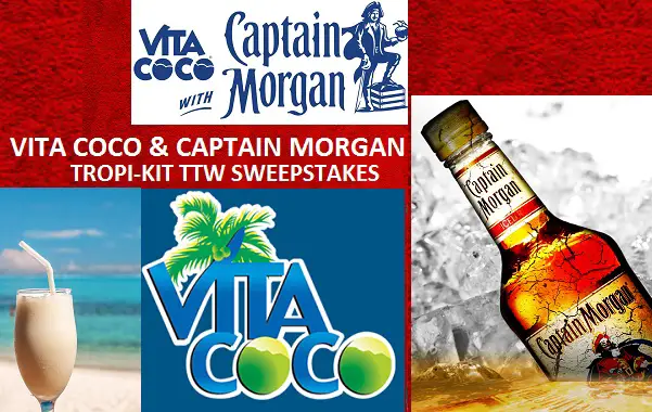 Vita Coco & Captain Morgan Summer Giveaway: Win Free Merchandise for Beach Vacation