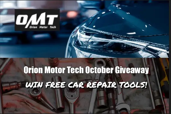 Orion Motor Tech Car Repair Tools Giveaway