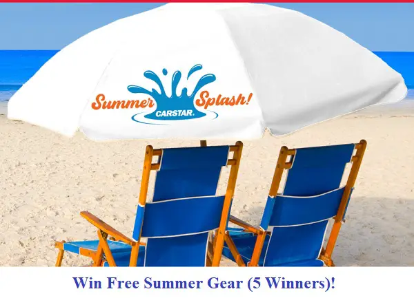 Carstar Summer Giveaway: Win Free Yeti Cooler, koozies & More (5 Winners)