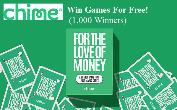 Chime Family Game Night Giveaway: Win Free Card Games (1,000 Winners)