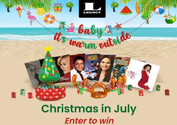 Legacy Recordings Christmas in Summer Giveaway: Win Free Christmas Decorations Pack