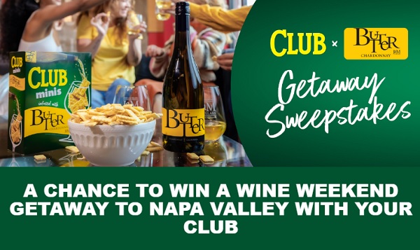 Kellogg’s Butter Club Getaway Sweepstakes: Win a Trip to Napa Valley