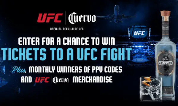 Cuervo UFC Sweepstakes 2023: Win a Trip to UFC Fight