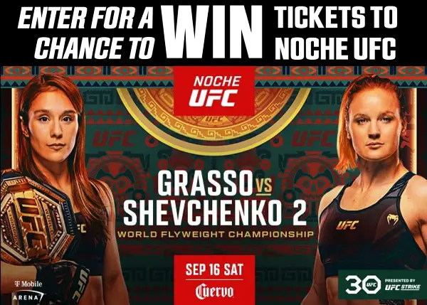 Cuervo Noche UFC Sweepstakes 2023: Win a Trip to Las Vegas (3 Winners)