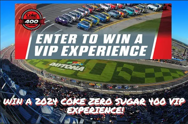 Daytona International Speedway Giveaway: Win Coke Zero Sugar 400 Motorsports Racing Event Pack