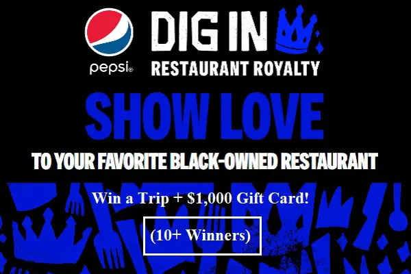Dig In Show Love Trip Giveaway: Win Free Trips & $1,000 Gift Cards (10+ Winners)
