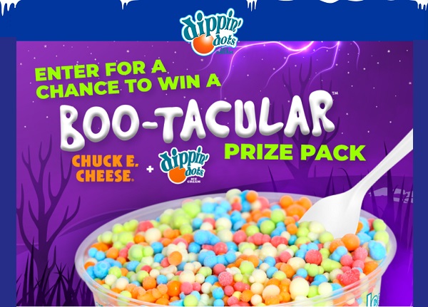 Dippin’ Dots Bootacular Sweepstakes: Win Free Chuck E. Cheese Birthday Party & More
