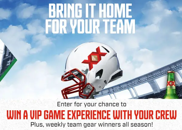 Dos Equis College Football Game Experience Giveaway (450+ Prizes)