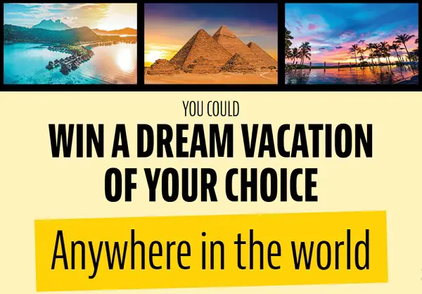 Dramamine Ditch the Drama Sweepstakes: Win Your Dream Getaway (3 Winners)
