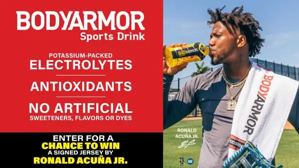 Bodyarmor Acuna United T-Shirt Giveaway: Win Free Jerseys Autographed by Ronald Acuna Jr.