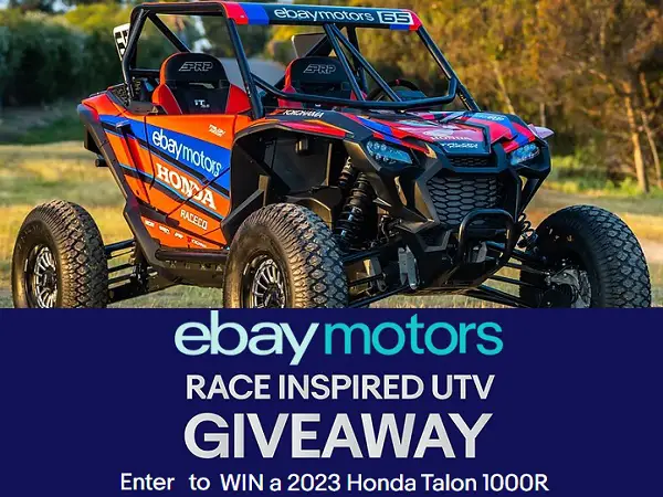Ebay Motors Giveaway: Win 2023 Honda Talon 1000R
