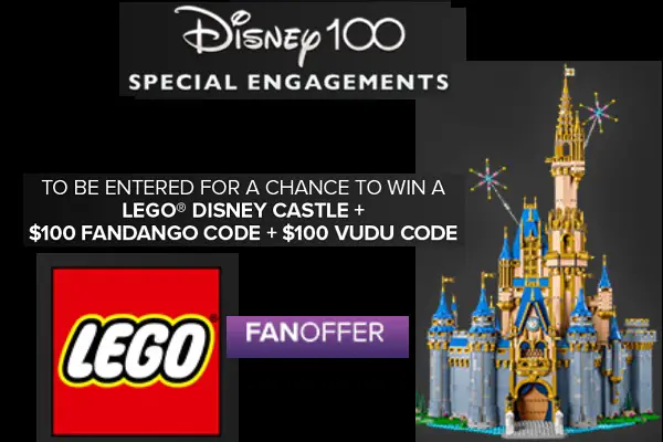 Fandango Movie Tickets Disney 100 Special Engagements Sweepstakes